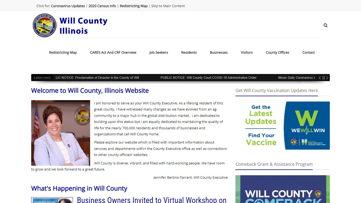 Will County Illinois - Home